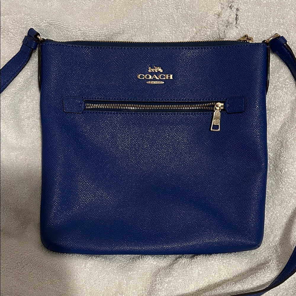 Coach Royal Blue Crossbody Bag